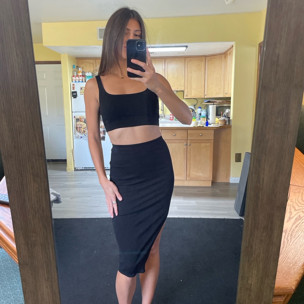 Lulu’s Elegant Black Women's Set